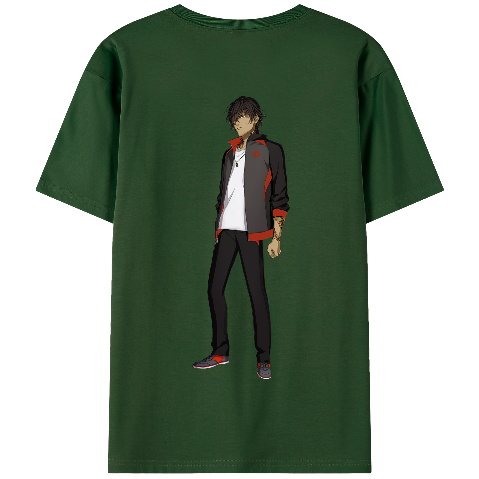 （画像用） 刀剣乱舞 Touken Ranbu 綿100％半袖Tシャツ（背面プリント）